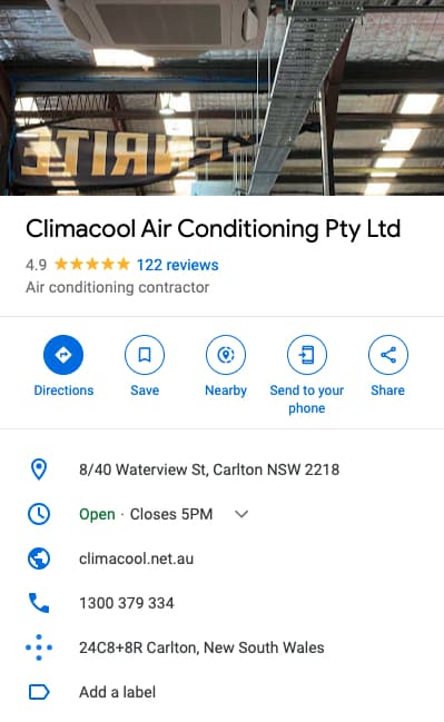 ClimaCool Air Conditioning
